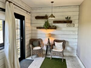 Garden Room Adjoined To Garage