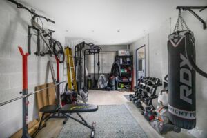 Gym in garage